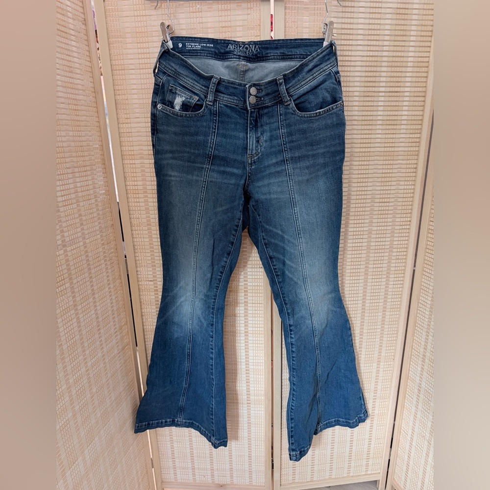 Arizona Jean Company Blue Flare Jeans
